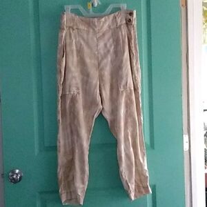 ANTHROPOLOGIE CROP PANTS SZ 12